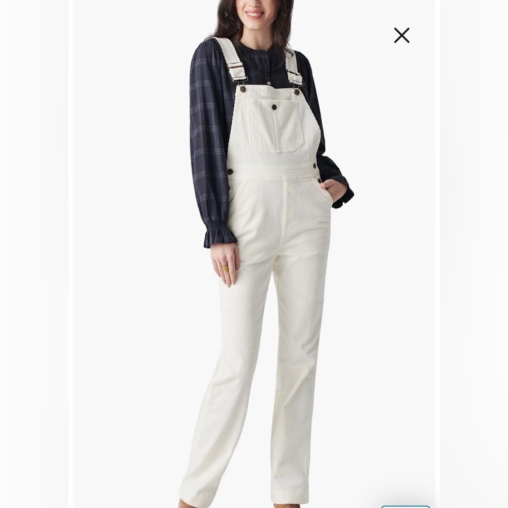 Brand Walker Corduroy Organic Cotton Blend Overalls size small